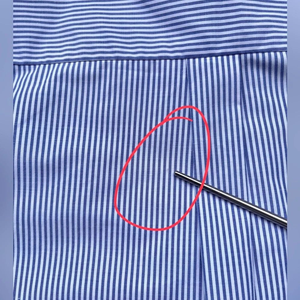 H&M | NWT Bow- Detail Poplin Shirt - Picture 15 of 16